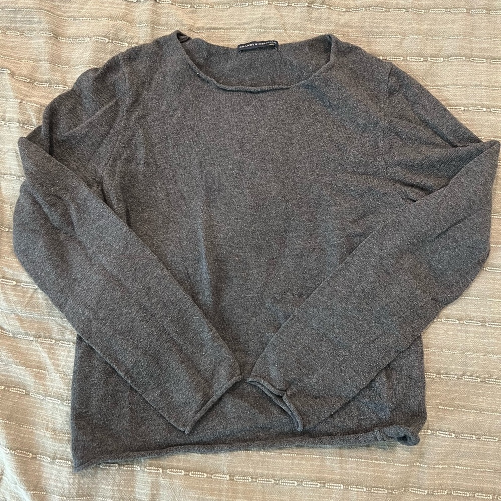 Distressed Grey Longsleeve